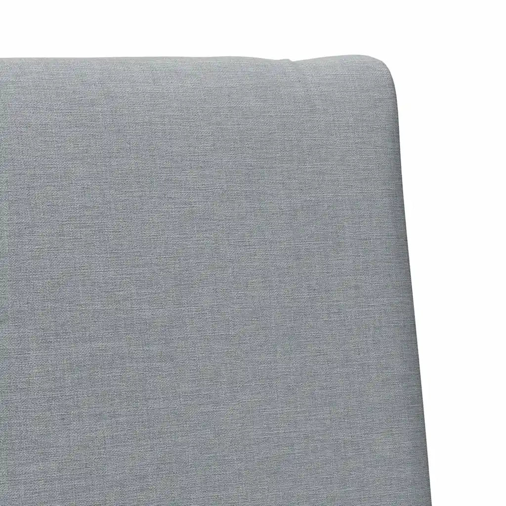 Testiera | Testata imbottita Grigio chiaro 75 cm Pino massello