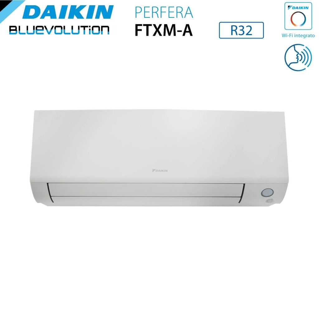 Climatizzatore Condizionatore Daikin Bluevolution Quadri Split Inverter serie PERFERA ALL SEASON 5+5+5+5 con 4MXM68A R-32 Wi-Fi Integrato 5000+5000+5000+5000 Garanzia Italiana