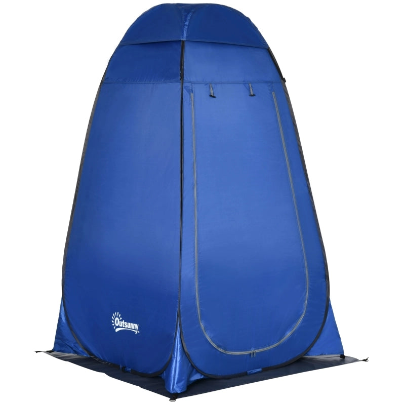 Tenda doccia a scomparsa, tenda toilette, tenda spogliatoio da campeggio con borsa per il trasporto, toilette mobile da esterno, spogliatoio, tenda