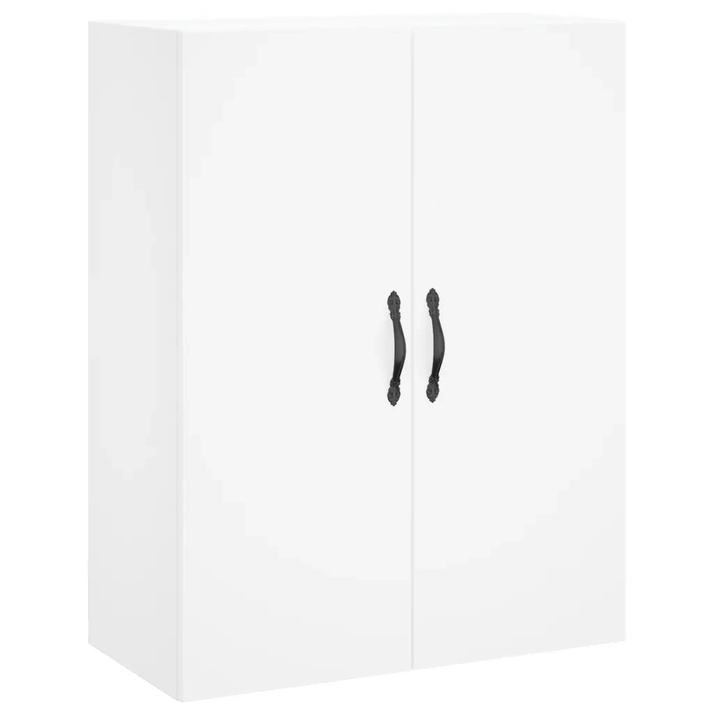 Credenza | Madia | Buffet da pranzo | Armadio da pranzo Bianca 69,5x34x180 cm in Legno Multistrato