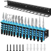 Set di Ongiamenti per Parete, 2 pezzi Ongiamento per Strumenti per Parete, Montaggio Rapido, Risparmio di Spazio Organizzatore Perfetto per la Garage, per Ongiamenti, Chiavi inglese e Martello - 40cm