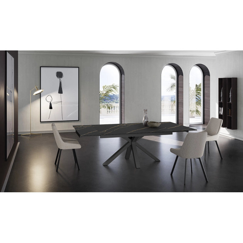 Tavolo Allungabile 160 / 240 x 90 cm Ceramica 1 90cm X 160 / 240cm H 76cm Stones