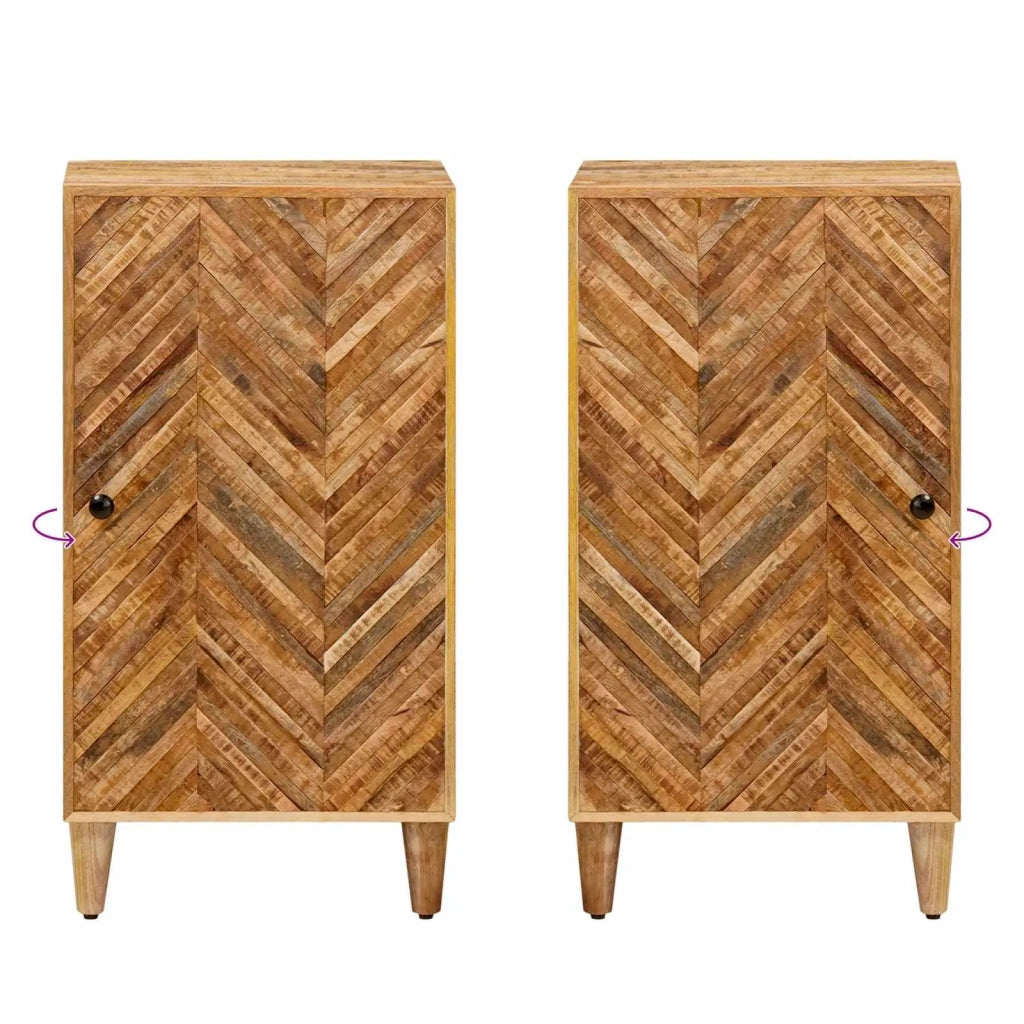 Armadi di Stoccaggio con porta Marrone 40 x 33,5 x 75 cm 4018940