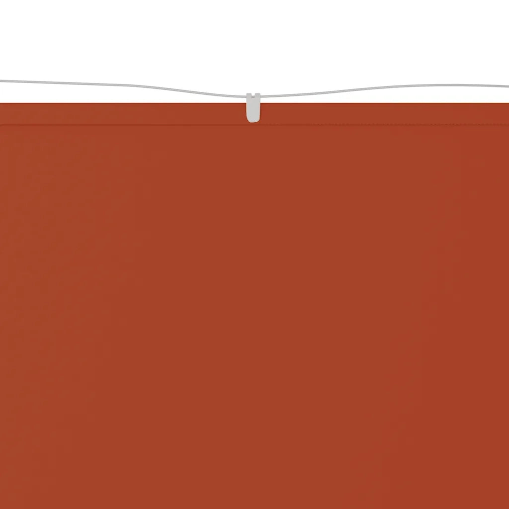 Paravento Verticale Terracotta 180x600 cm in Tessuto Oxford 148370