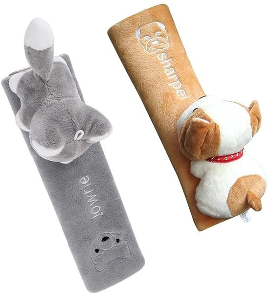 2 Set di Cuscini di Sicurezza per Bambini - Supporti di Sicurezza per Auto Comfortevoli