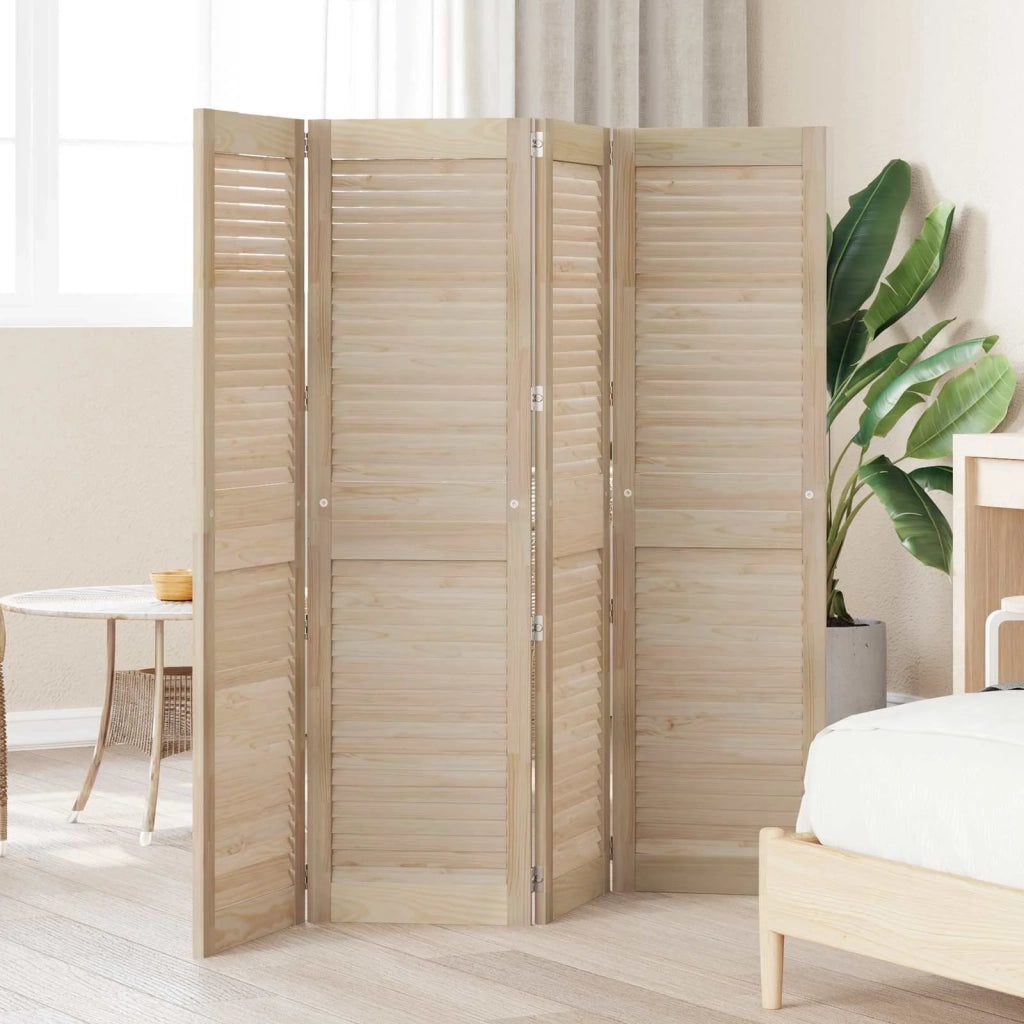 Porta per Armadio 4 pcs Naturale 140,5 x 2,1 x 39,5 cm 3394497