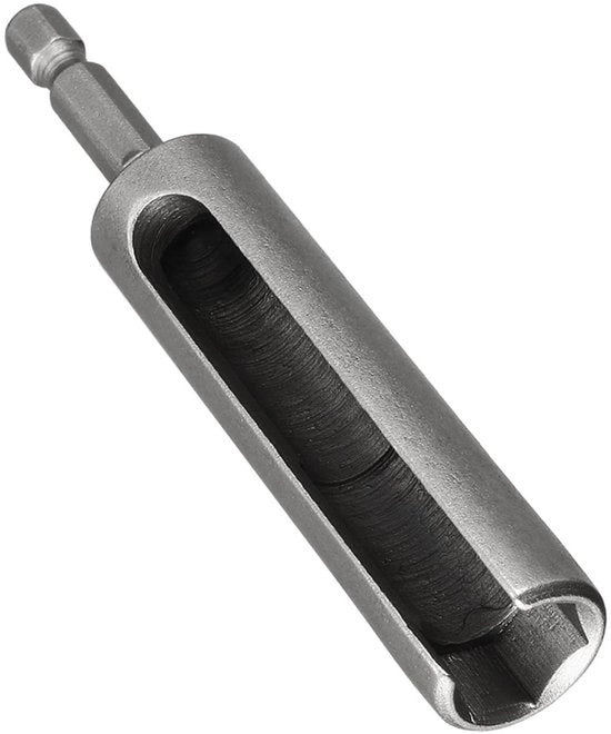 Moerdriver 12mm - 1/4 pollice Snelwisselbare Zeskantschacht Magnetico - Acciaio Cromo-Vanadio - 4 pollici Lunghezza - Duraturo - Chiave a Serraggio