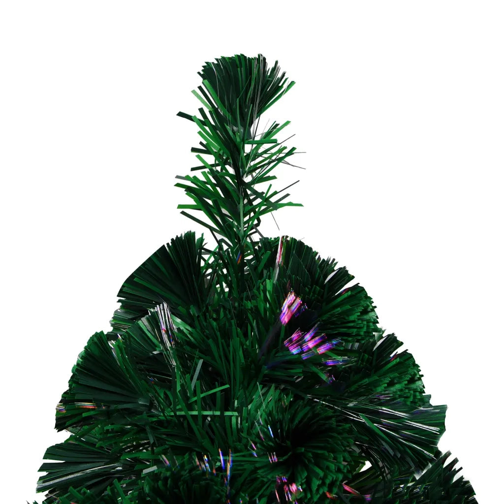 Albero di Natale con Supporto-Luci decorative natalizie Verde 150 cm in Fibra Ottica