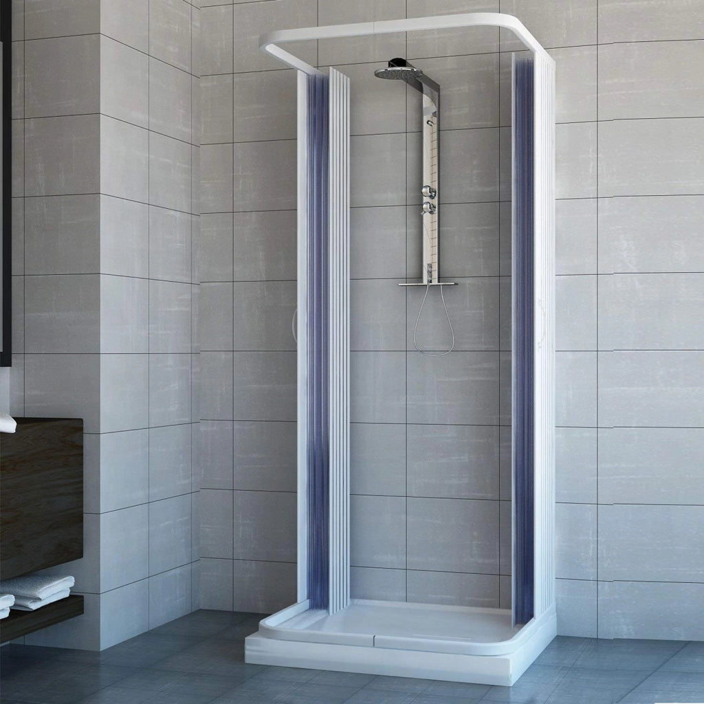 Box doccia Saturnia 3 lati 70x90x70 cm apertura centrale
