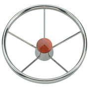 RUOTA TIMONE INOX Ø MM.320 STEERING WHEEL Ø MM.450