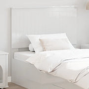 Testiera-Testata-Testiera Decorativa Bianco Lucido 100 cm Legno multistrato 550665