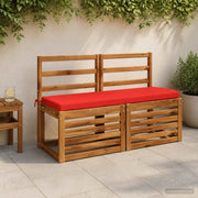 Cuscino per panchina SOEST 100% Poliestere Rosso 948840