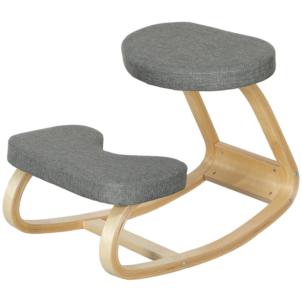 Sedia da ufficio ergonomica ¨C zephmum ¨C legno grigio