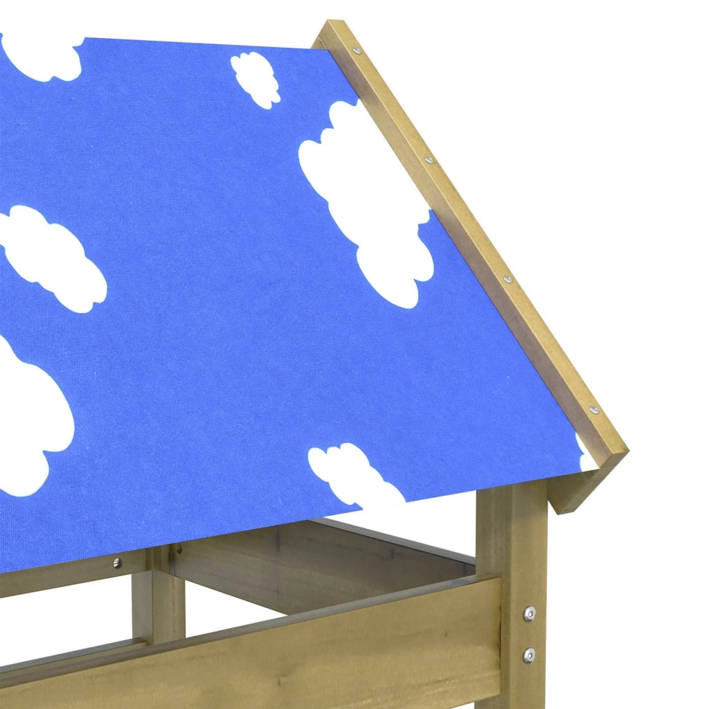 Torre da Gioco Marrone Legno Impregnato Solido 3417192