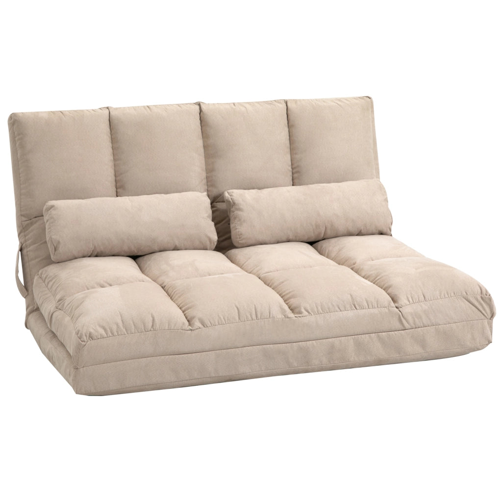 Poltrona reclinabile con cuscini ¨C Minimal ¨C grigio scuro
