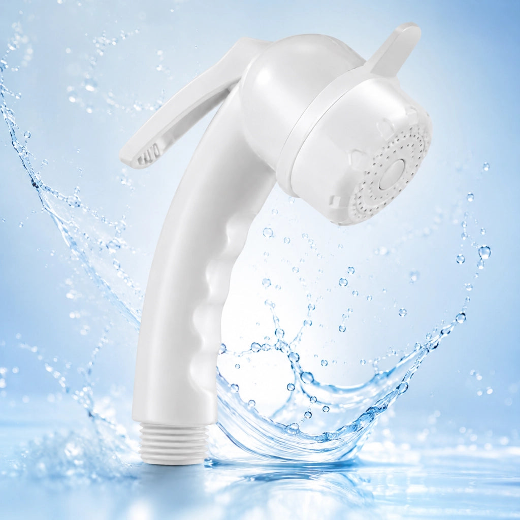 Doccetta Shut Off con Pulsante Bianca 1/2 Cardinale ABS