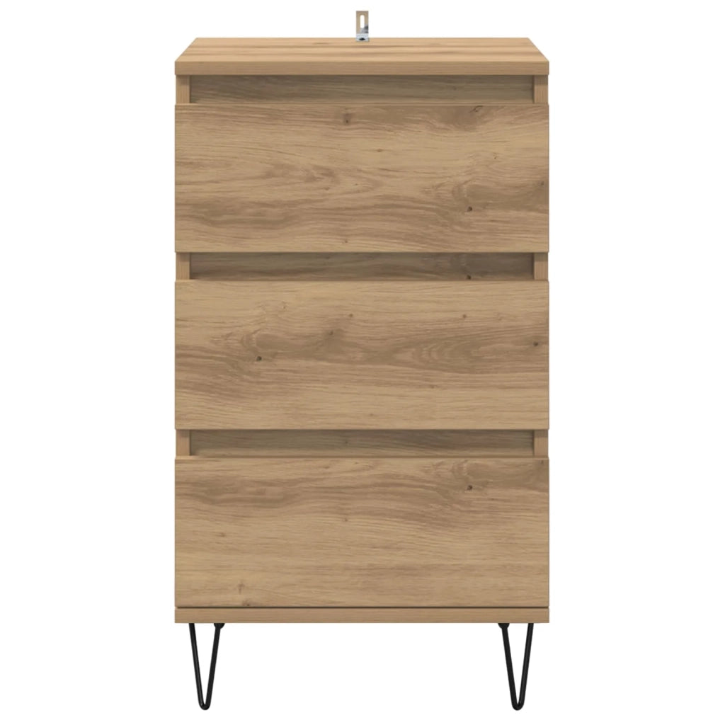 Credenza | Madia | Buffet da pranzo | Armadio da pranzo con cassetto Rovere artigianale 40 x 35 x 70 cm