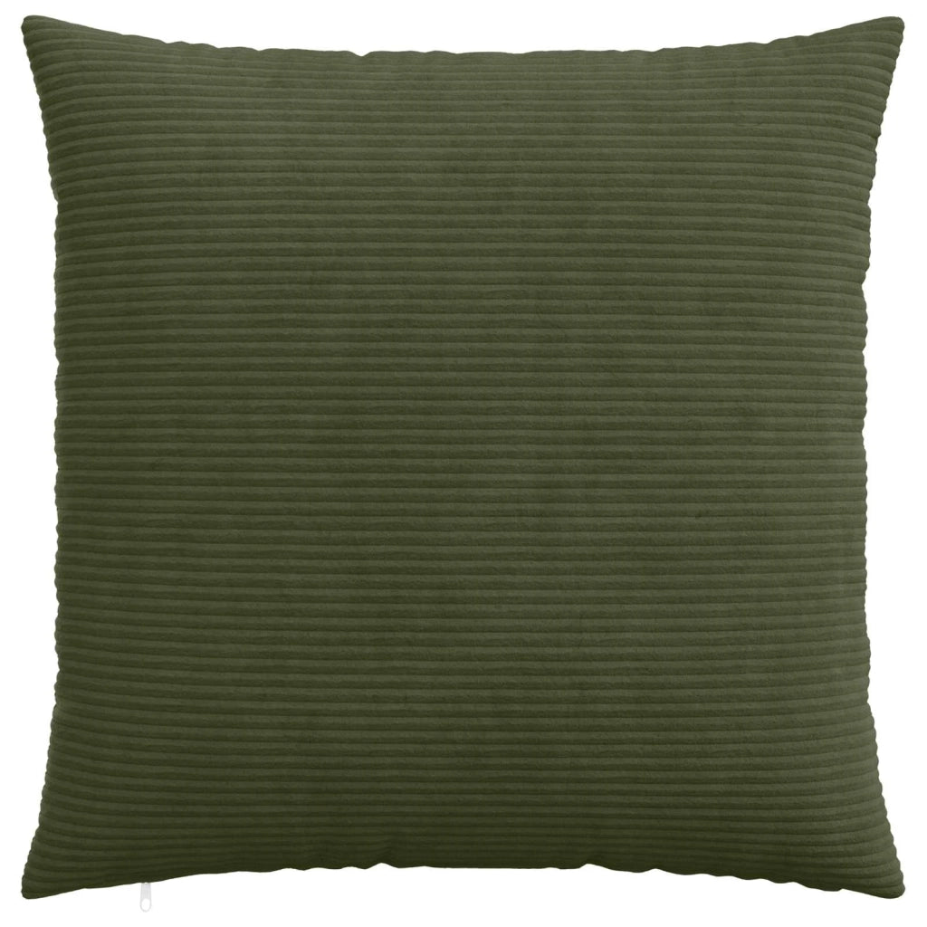 Federa 6 pcs HEERLEN Verde 55 x 55 cm corduroy 912306