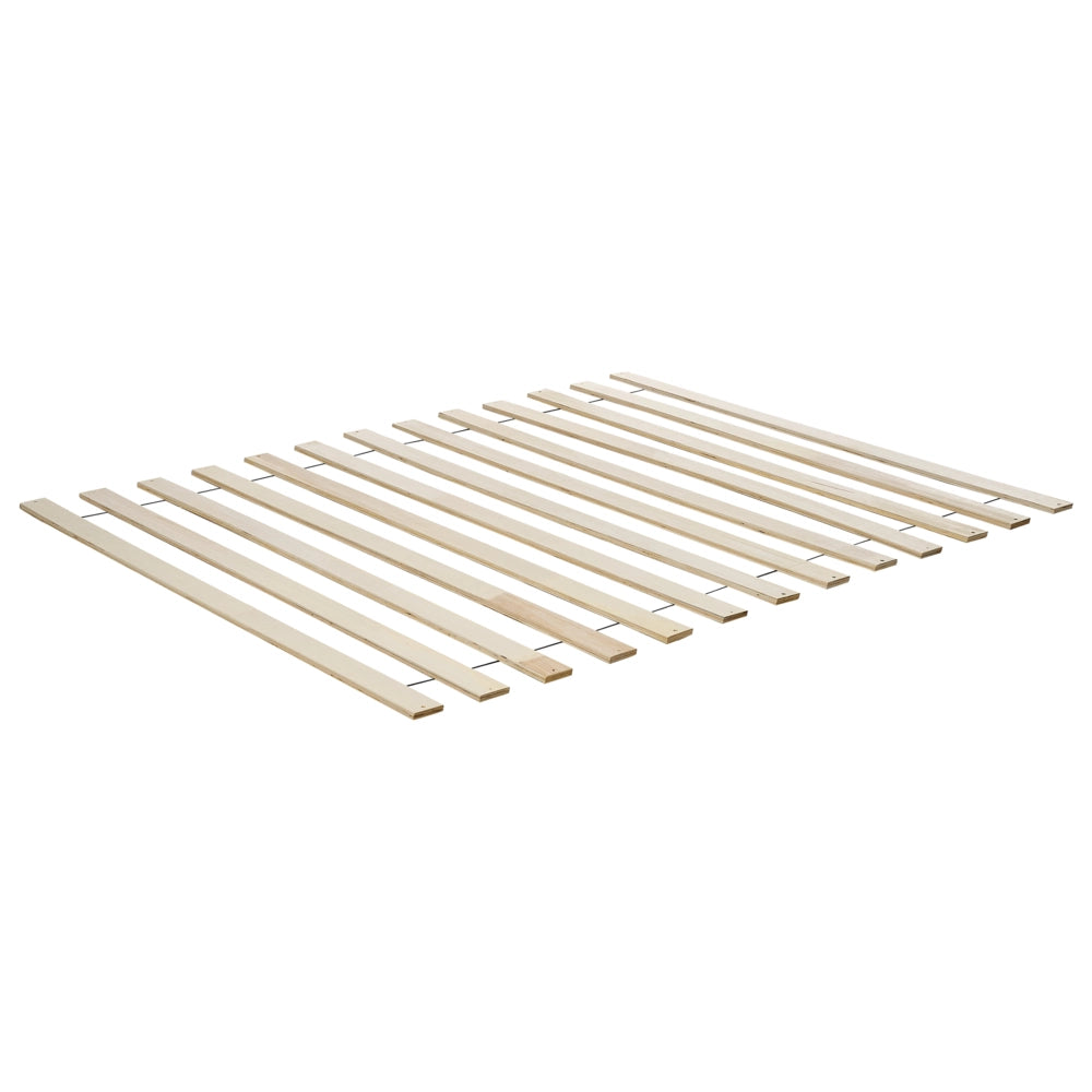Letto in marrone scuro UE matrimoniale 120 x 200 cm con testiera a doghe Stile rustico minimalista