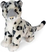 Peluches di Leopardo delle Nevi Bambini cm Morbido Regalo Giocattoli Animali Bambola Cuscino Animale Leone Realistico ti