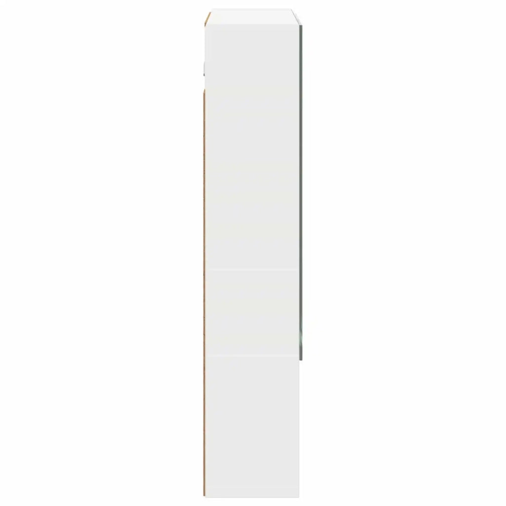 Mobiletto per specchio da bagno Bianco 60 x 14.5 x 70 cm 889183