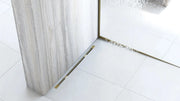 Profilo Doccia Pendenzato 140cm Brush Gold destra