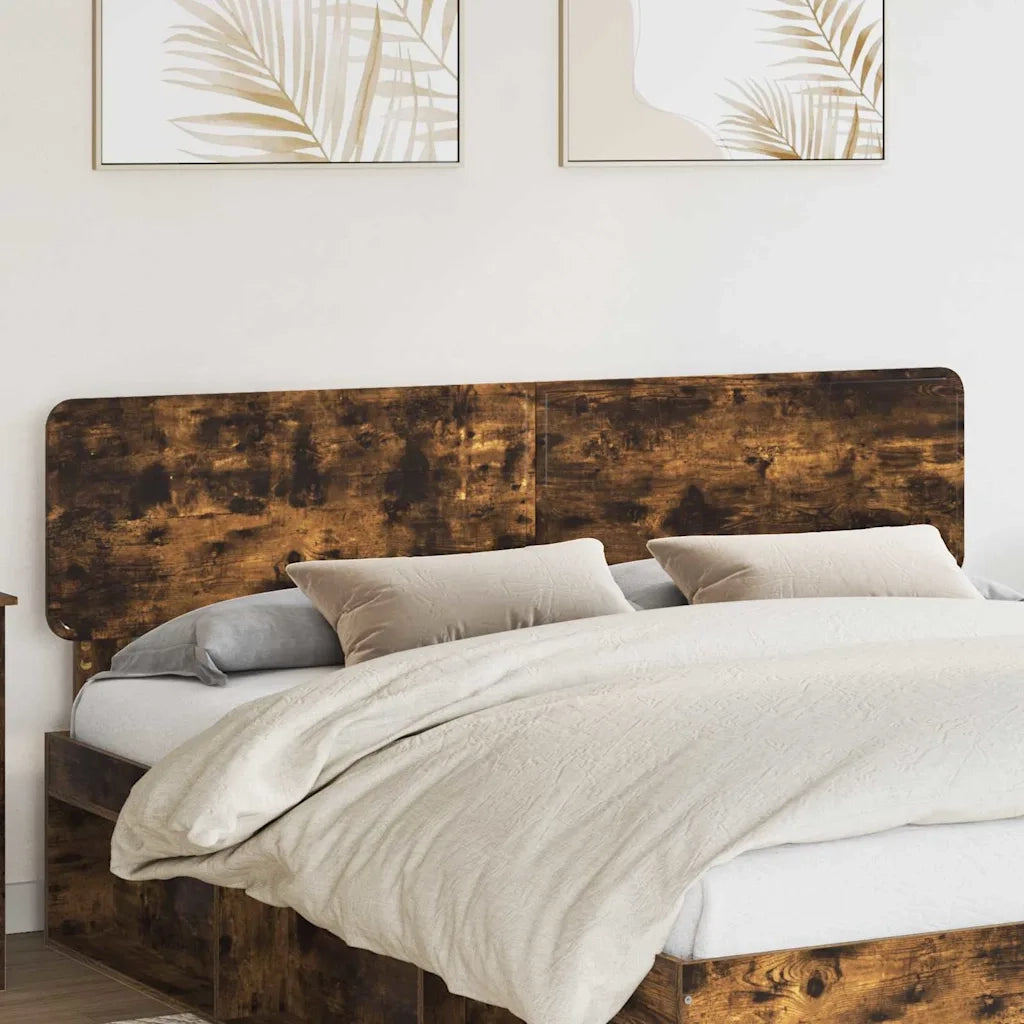 Testiera-Testata-Testiera Decorativa Rovere fum¨¦ 180 cm Legno multistrato 960798
