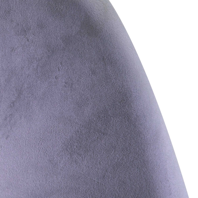 Sedia velluto Sammi grigio struttura oro cm 50x57h47/77,5