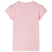 Maglietta da Bambina Rosa Chiaro 116