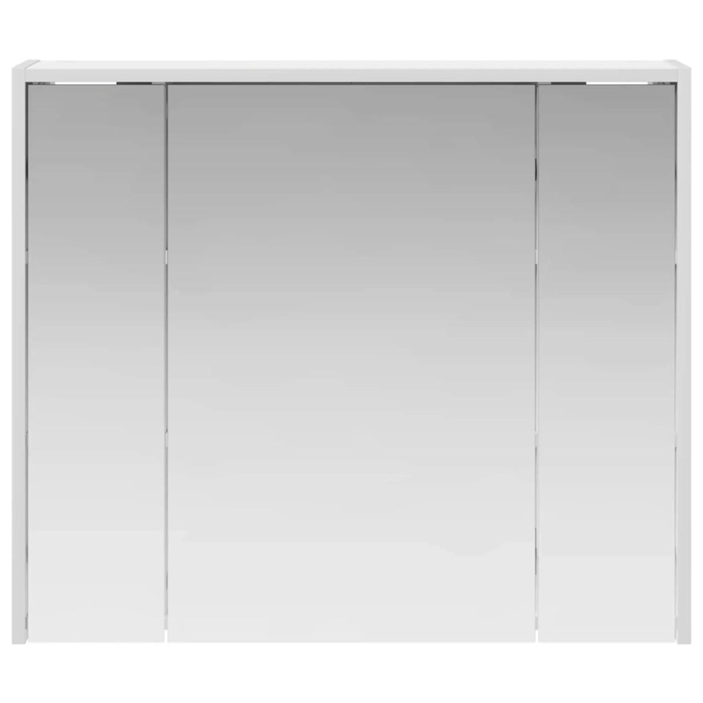 Mobiletto per specchio da bagno Bianco 73,5 x 16 x 62,5 cm 889167
