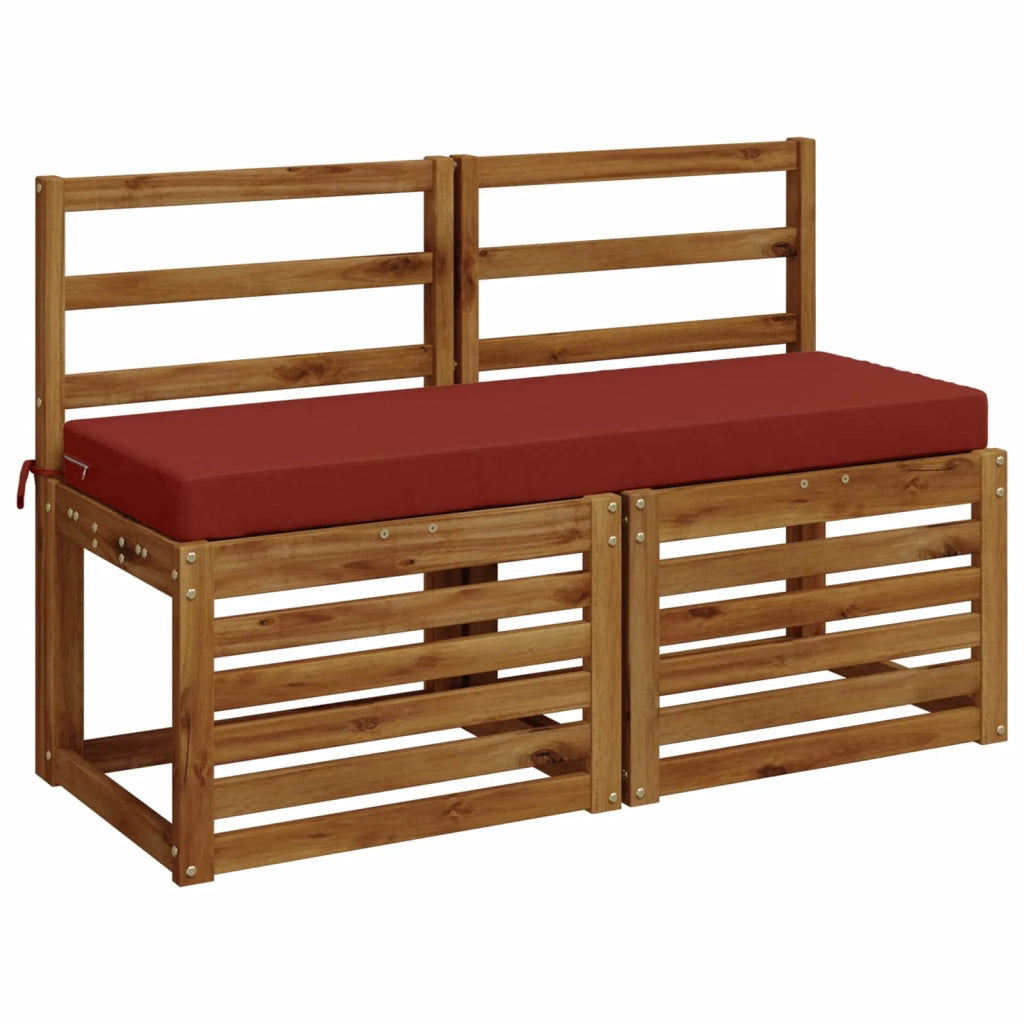 Cuscino per panchina SOEST 100% Poliestere Rosso 949734
