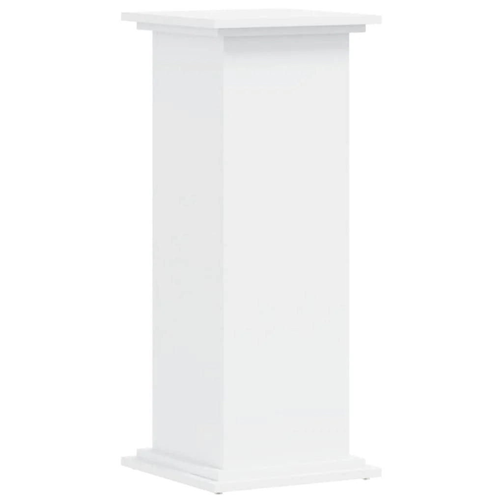 Portavasi mobiletto portafiori 33 x 33 x 80 cm legno ingegnerizzato bianco 02_0045154