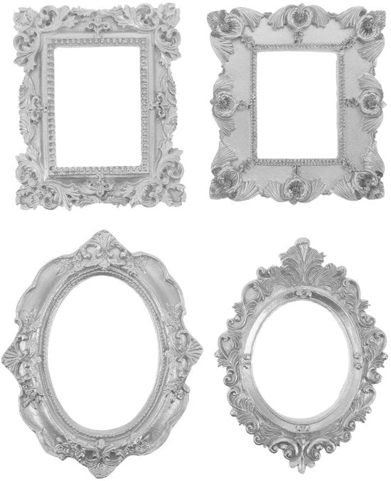 Quadri Fotografici Vintage - Mini Quadri Fotografici - Harsati per Quadri Fotografici - Stile Europeo - Retro - 4 Pezzi - Mini Quadro Fotografico