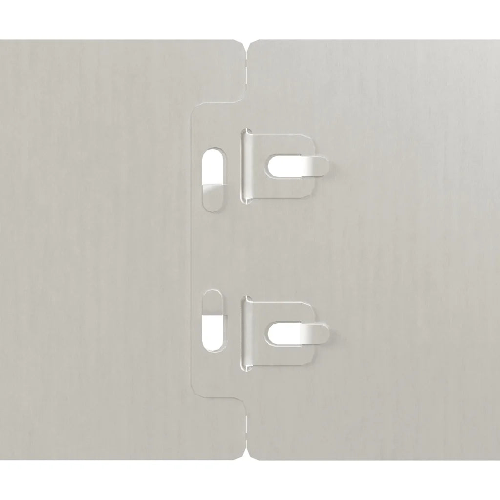 Bordure per Prato 50 pz 10x103 cm Flessibili in Acciaio Corten CFW7645545