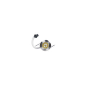 Punto luce led ad incasso 1w tondo 3000k luce calda