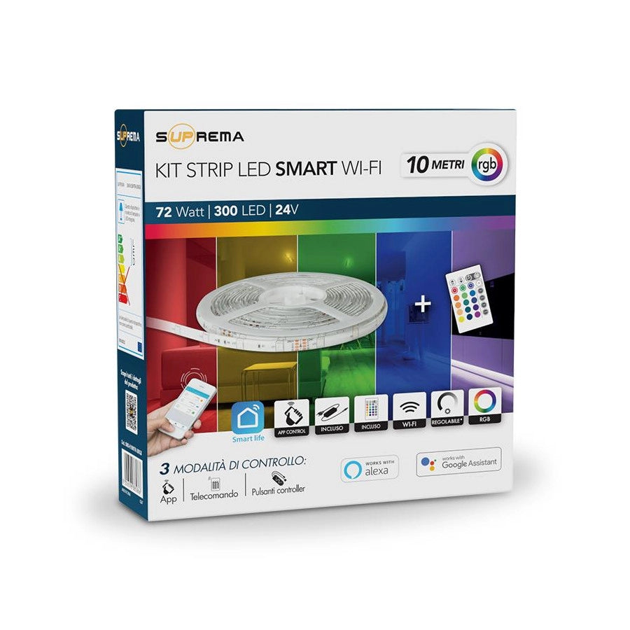 Kit striscia LED Smart Wi-Fi