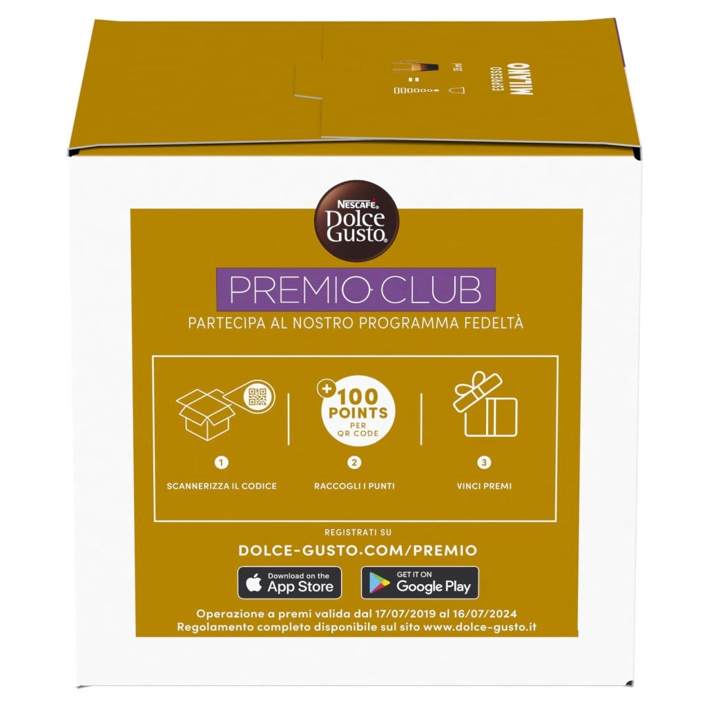 Nescafé Dolce Gusto Caffè Espresso Milano 16 Capsule
