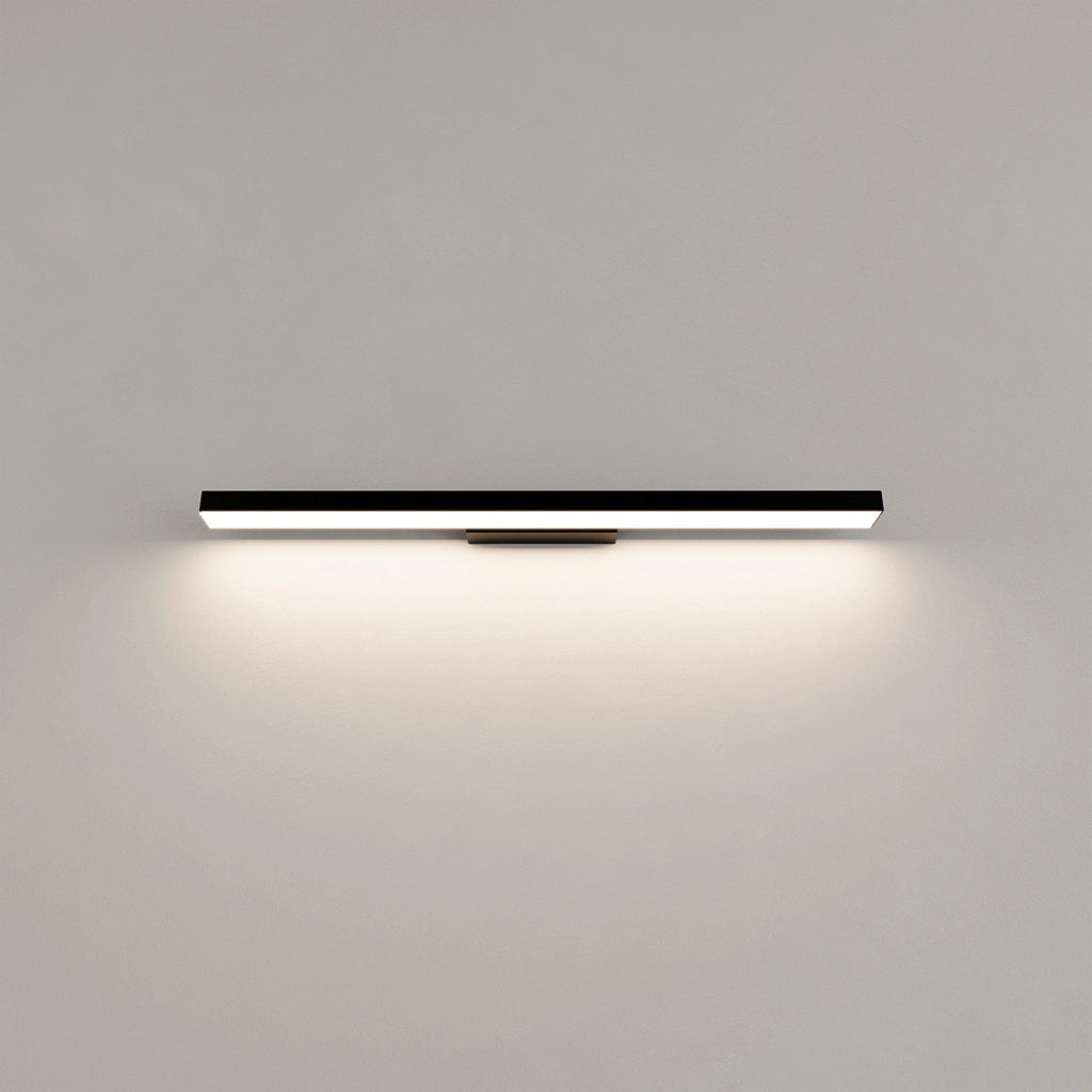 Applique bagno specchio nera 66,5cm LED 20W CCT IP44
