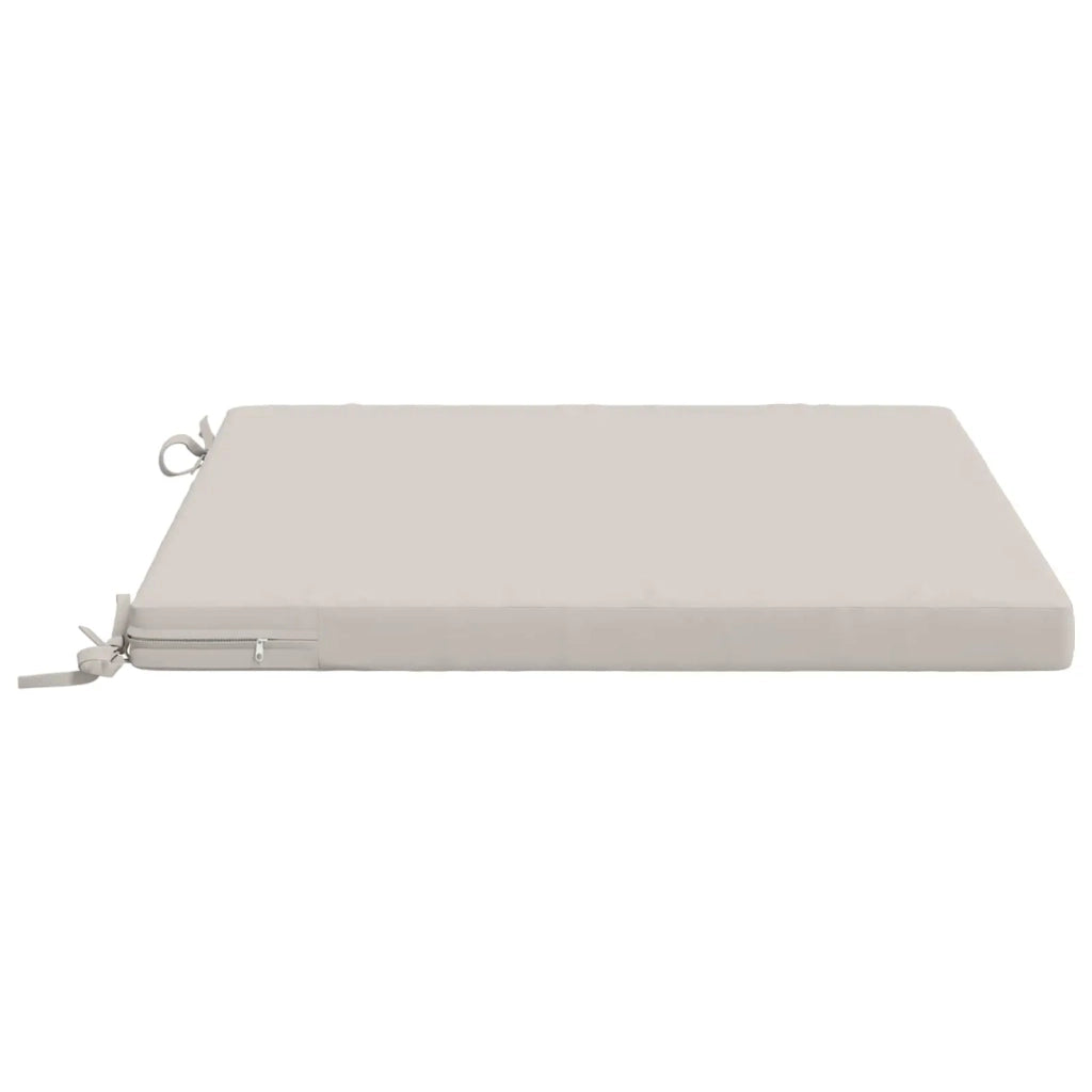 Cuscini per Sedia in 4 Pezzi SOEST 4 pz 100% Poliestere Bianco 944650