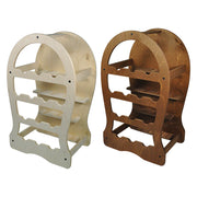 BOTTE PORTABOTTIGLIE 33 pos. - scuro cm. 61 x 27 x h.96 MADE IN ITALY