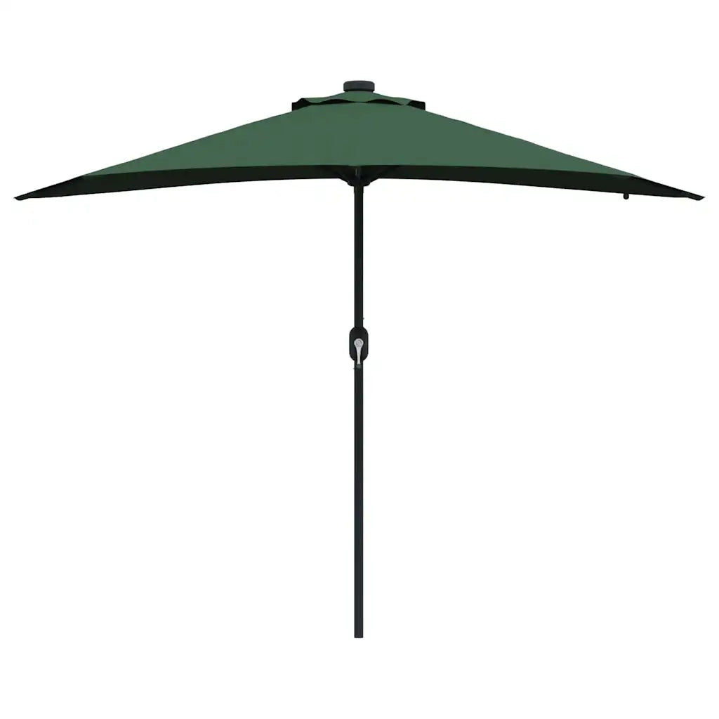 Ombrello | Parasol da giardino Verde 294 x 150 x 223 cm