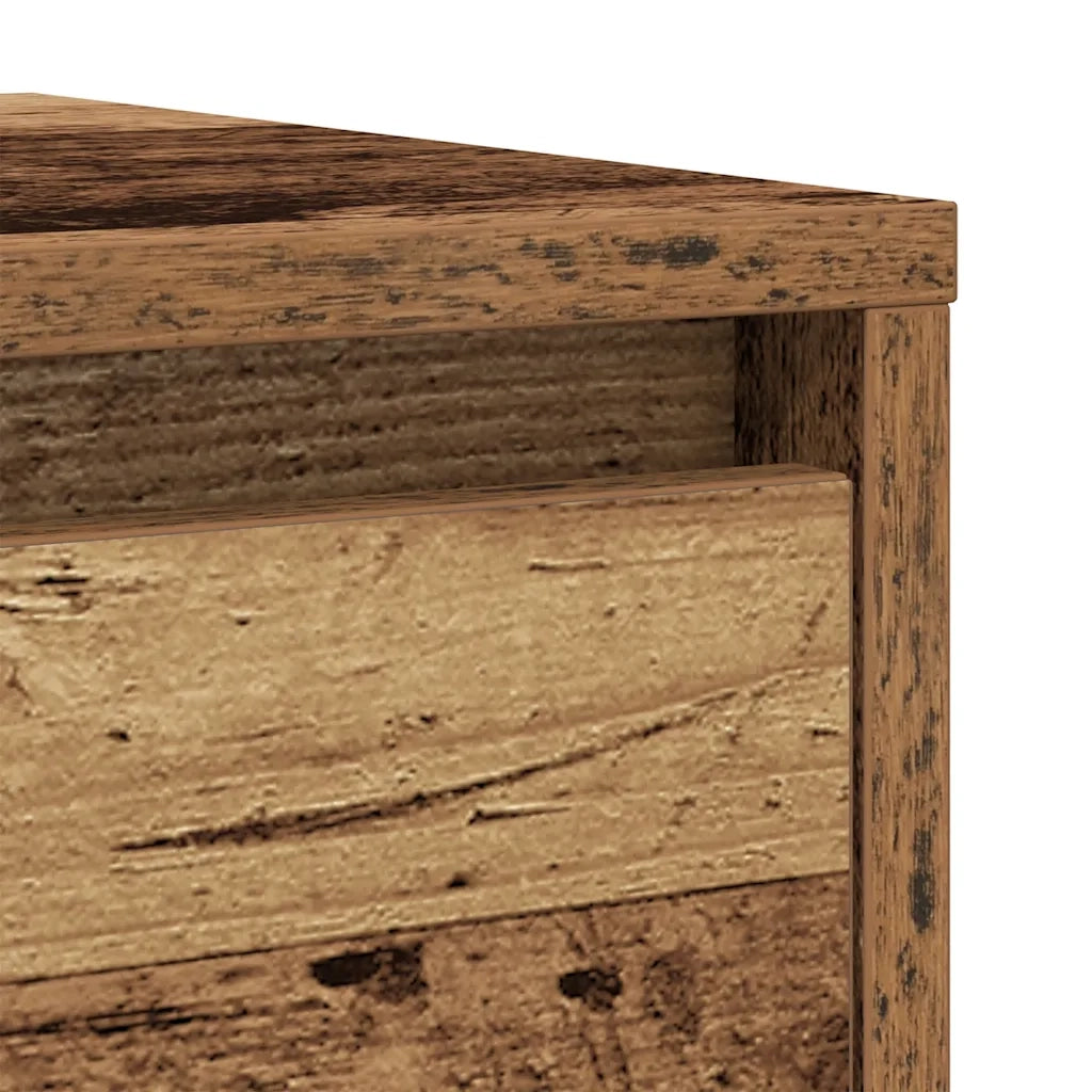 Credenza | Madia | Buffet da pranzo | Armadio da pranzo Legno Antico 29,5x34x76 cm in Legno Multistrato