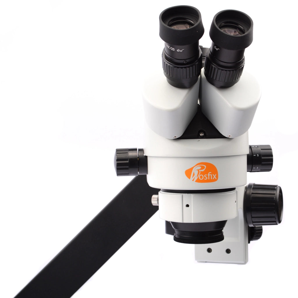 Mikroscopio Stereoscopico Trinoculare Neptune Pro MSNP-T-WDMS1 – Testa Trinoculare, Zoom 7x-45x | Oculare WF10x/20