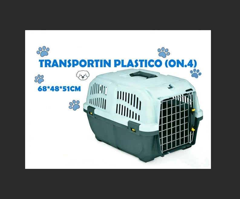 Ruote Girevoli per Gabbie da Trasporto Cani ¨C Minimal ¨C 4 Pezzi 6x9cm