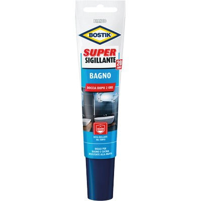 BOSTIK SUPER SIGILLANTE BAGNO  BIANCO ML 150