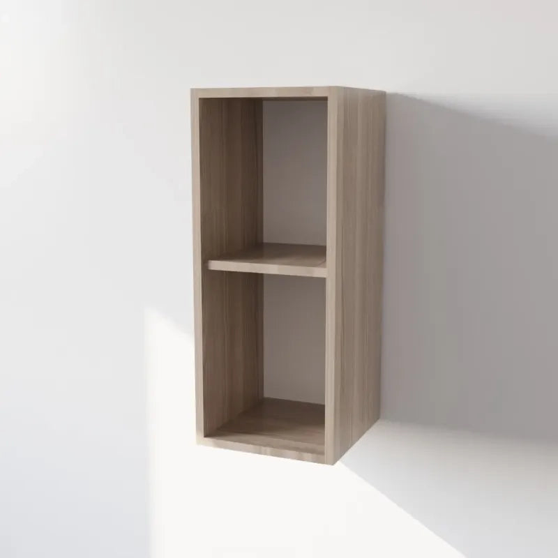 Pensile Cucina  in Legno Nobilitato Olmo Mobile Alto con 1 Anta, Pensile Componibile Moderno Made in Italy (H72XL30XP33cm)