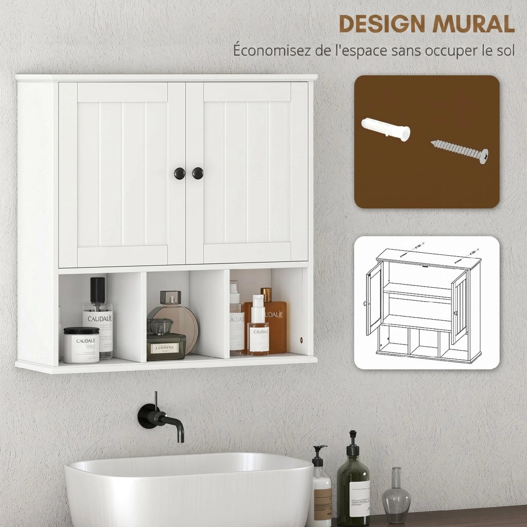 Mobile da Bagno ¨C zephmum ¨C Bianco 60x30x