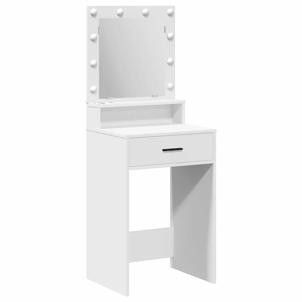 Tavolo da Trucco Bianco 50 x 41 x 135 cm Legno multistrato 865091
