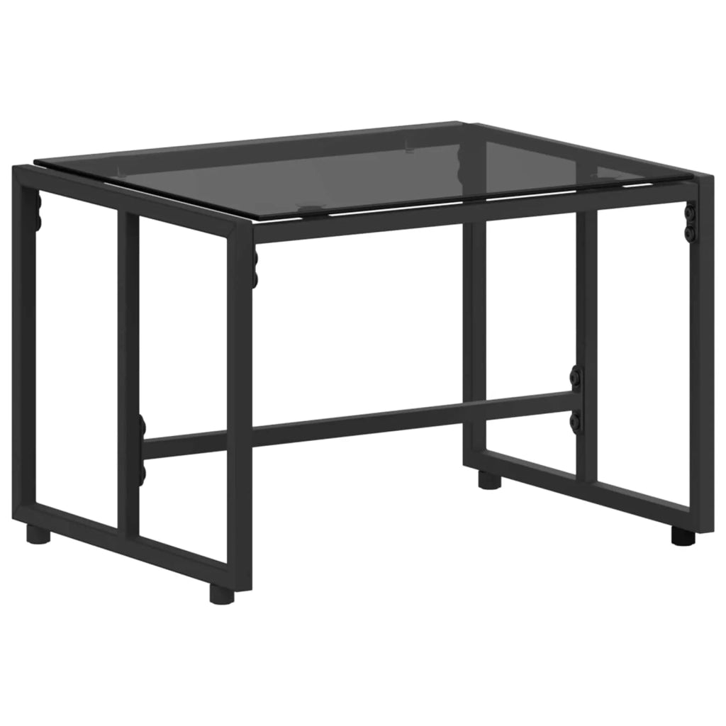 Set di Mobili con cuscino 3 pcs Nero e Turchese Rattan 42026950