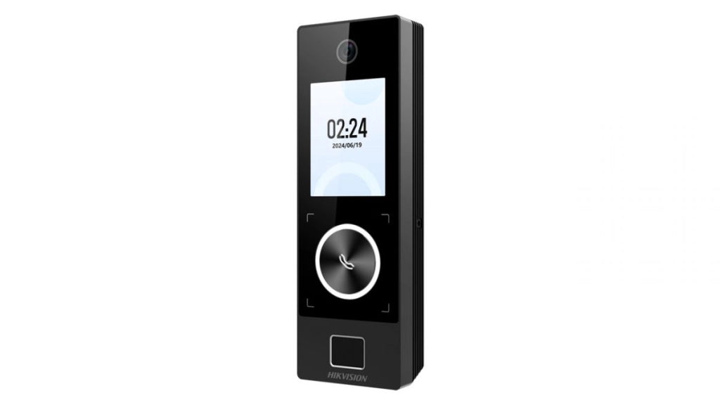 Controllo accessi e presenze PoE IP65<br />Riconoscimento Facciale, impronte digitali e scheda MF